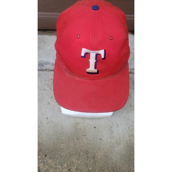 Vtg Twins Enterprise Texas Rangers Snapback Hat - Picture 3 of 7